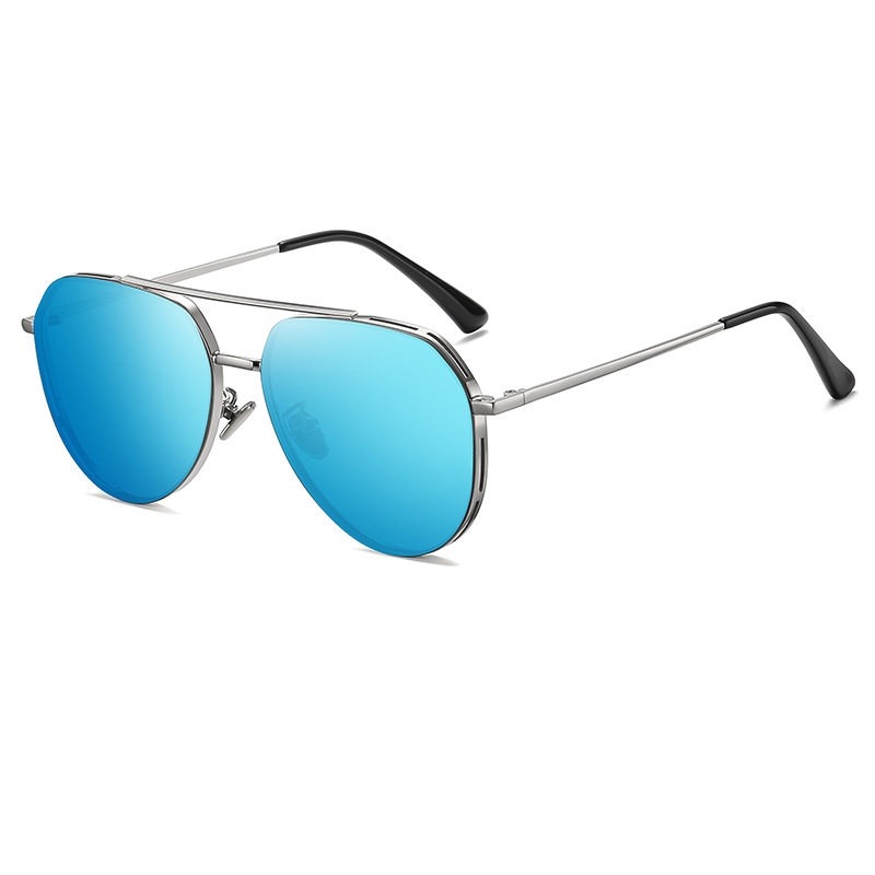 Same style polarized sunglasses classic men's driving sunglasses JS8517 fashion colorful aviator sunglasses