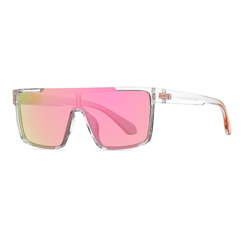 Large frame integrated sunglasses TR7543 fashionable colorful polarized sunglasses
