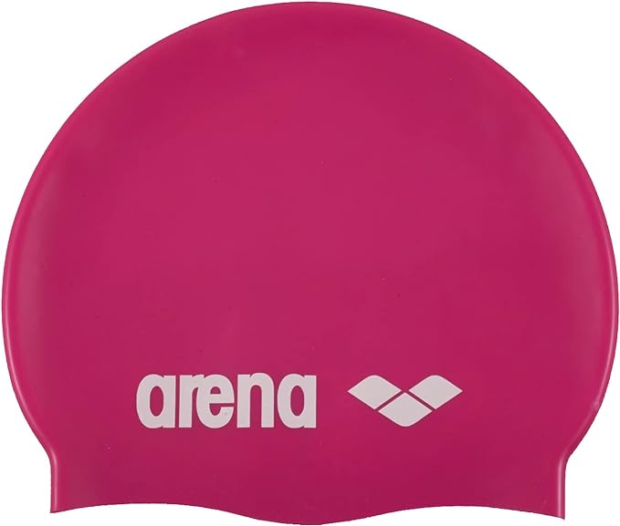 Classic Silicone Unisex Swimming Cap, Swimming Cap Women and Men, Swimming Cap with Reinforced Edge, Soft and Resistant Cap