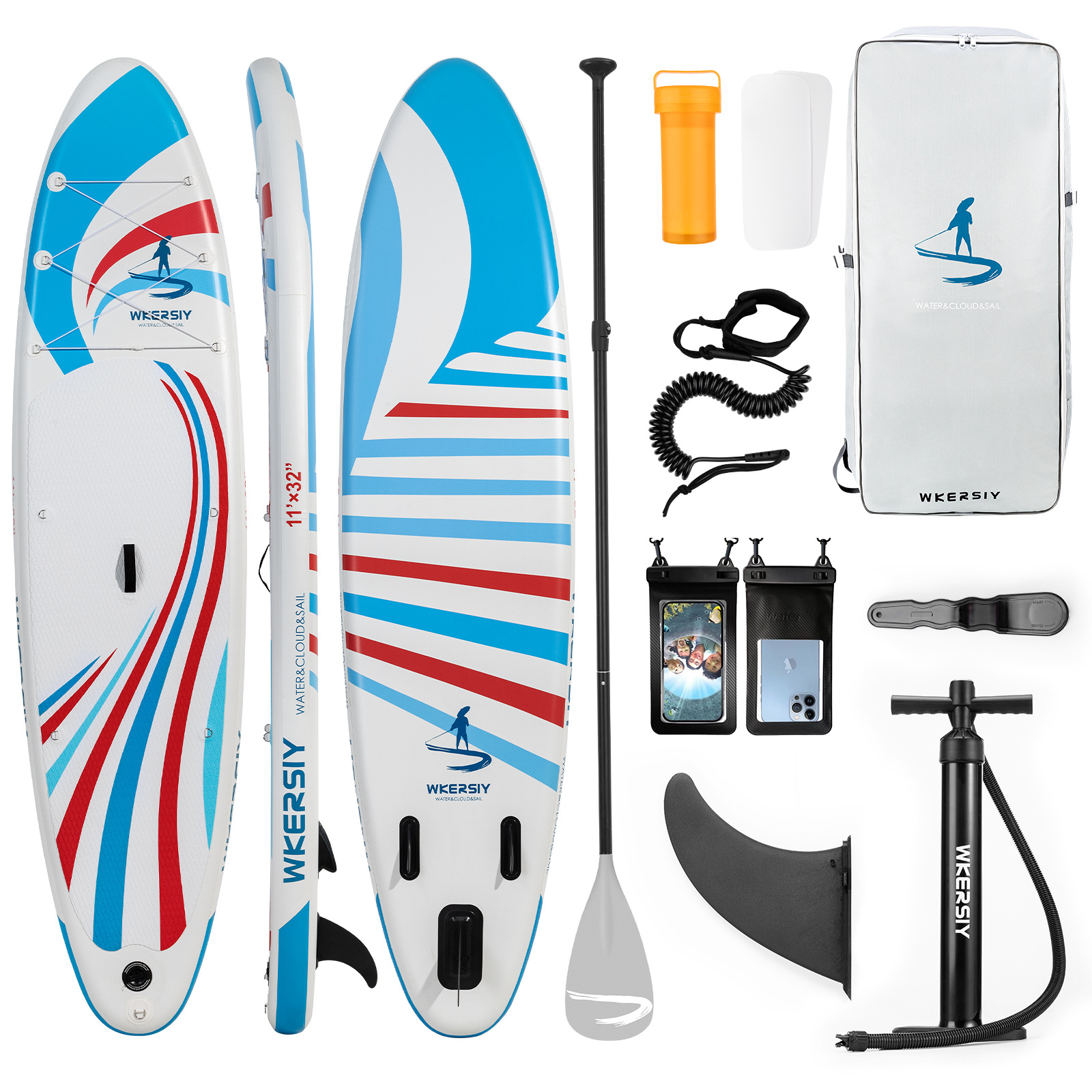 335cm inflatable surfboard SUP paddle board stand up paddleboard best-selling spot surfboard