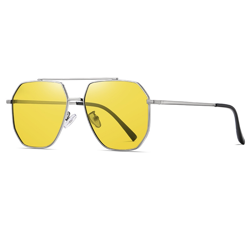 Sunglasses men's polarized sunglasses JS8537 colorful sunscreen sunglasses female driver sunglasses