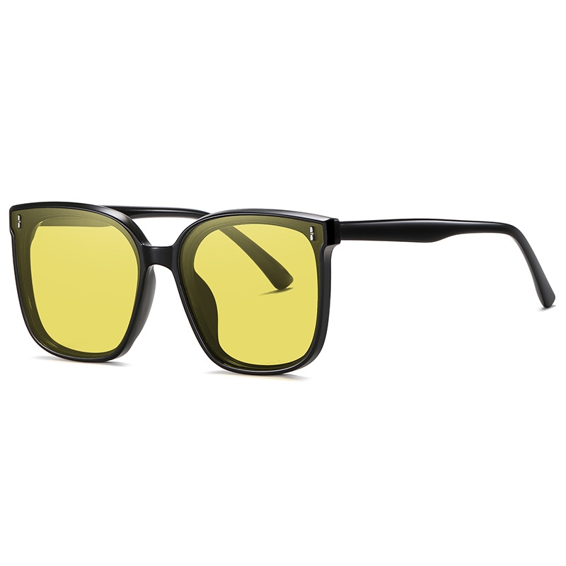 Polarized sunglasses for men TR90 double slot large frame ZC111 night vision goggles can be equipped with myopia